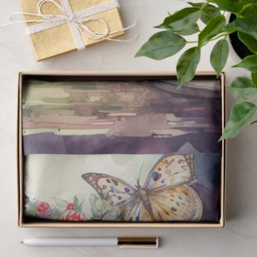 Aquarel Alice Decoupage Tissue Paper Tissuepapier (Geschenk)