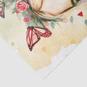 Aquarel Alice Decoupage Tissue Paper Tissuepapier (Detail)