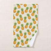 Aquarel Ananassen Bad Handdoek (Handdoek)
