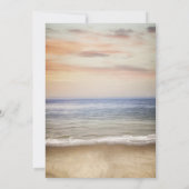 Aquarel Anker Bloemen Nautilus Bewaar de Datum Save The Date (Achterkant)