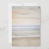 Aquarel Anker Bloemen Nautilus Bewaar de Datum Save The Date (Achterkant)