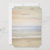 Aquarel Anker Bloemen Zee RSVP  Kaart (Achterkant)