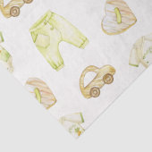 Aquarel baby jongen boho tissuepapier (Detail)