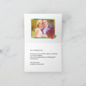 Aquarel Bellen/Kerst/Huwelijks Dankjewel Bedankkaart (Binnen)