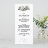 Aquarel berg menu (Staand voorkant)