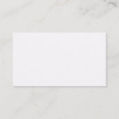 aquarel bloem bewerkbaar informatiekaartje (Achterkant)