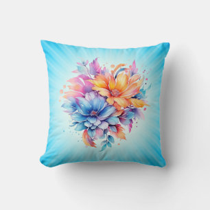 Aquarel Bloem Bloemen Ontwerp-24683 Kussen