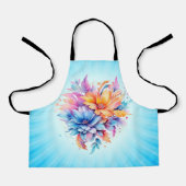 Aquarel Bloem Bloemen Ontwerp-24683 Schort (Voorkant)