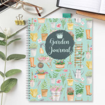 Aquarel Bloem Tuingereedschap Tuin Journal