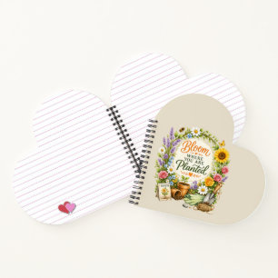 Aquarel Bloem Tuinieren Inspiratief Ontwerp Notitieboek