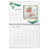 Aquarel Bloemen |12 Fotokalender met notities Ca Kalender (Jan 2026)