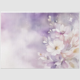 Aquarel Bloemen 18b Decoupage Tissuepapier