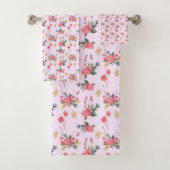 AQUAREL BLOEMEN BAD HANDDOEK (Insitu)