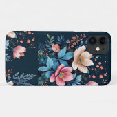 Aquarel bloemen Case-Mate iPhone case (Achterkant (horizontaal))