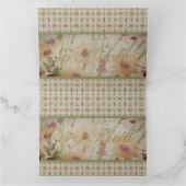 Aquarel Bloemen Elegant Kaart (Binnen)