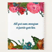 Aquarel Bloemen | INSPIREREND | Kies Joy Planner (Achterkant)