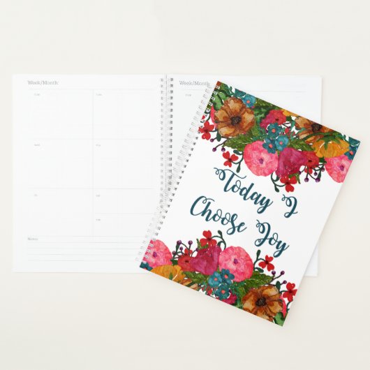 Aquarel Bloemen | INSPIREREND | Kies Joy Planner (Display)