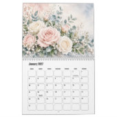 Aquarel Bloemen Kalender (Jan 2027)
