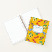 Aquarel Bloemen Notitieboek (Binnen)