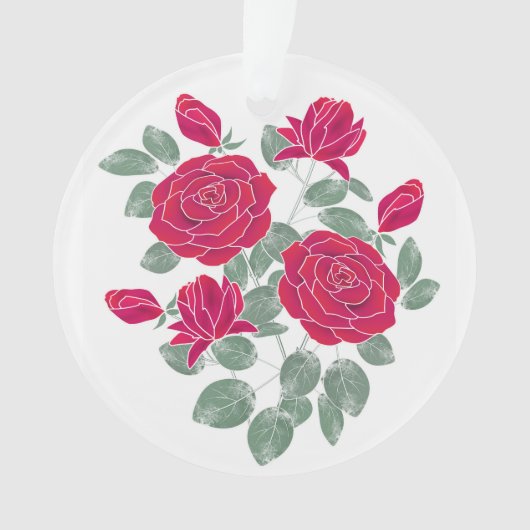 Aquarel, bloemen. ornament (voorkant)