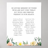 Aquarel Bloemen School Reünie Herdenking Poster (Voorkant)