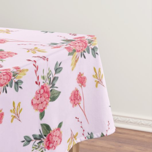AQUAREL BLOEMEN TAFELKLEED (Voorbeeld)