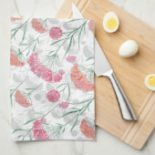 Aquarel, bloemen theedoek (Quarter Fold)