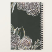 Aquarel bloemenboek 2024 Bullet Journal - Dot Grid Notitieboek (Achterkant)