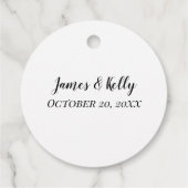 Aquarel Bloemige Geweien Bedankt Aanpasbaar Bedankjes Labels (Achterkant)