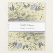 Aquarel Boho Bloemenboeket Weekplanner Planner (Voorkant)