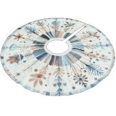 Aquarel Boho Landelijke Kerstvakantie Kerstboom Rok (Gekanteld)