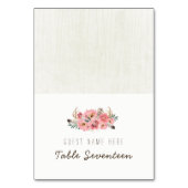 Aquarel Boho Tribal Escort Kaarten (Voorkant)