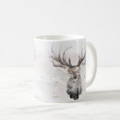 Aquarel Bosherten Winter Mok (Voorkant rechts)
