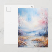 Aquarel Briefkaart (Voorkant / Achterkant)