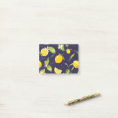 Aquarel Citroen & Bladeren 10 Post-it® Notes (Op bureau)