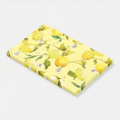 Aquarel citroenen 15 post-it® notes (Schuin)