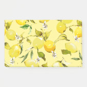 Aquarel citroenen 15 post-it® notes (Voorkant)