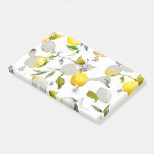 Aquarel citroenen 20 post-it® notes (Schuin)