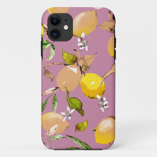 Aquarel citroenen 24 Case-Mate iPhone case (Achterkant)