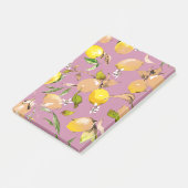 Aquarel citroenen 24 post-it® notes (Schuin)