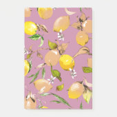Aquarel citroenen 24 post-it® notes (Voorkant)