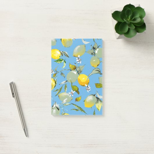 Aquarel citroenen 26 post-it® notes (Kantoor)