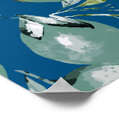 Aquarel citroenen 29 poster (Hoek)