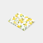 Aquarel citroenen 5 post-it® notes (Schuin)