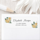 Aquarel Citroenen Botanisch Etiket (Insitu)