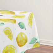Aquarel citroenen tafelkleed (Voorbeeld)