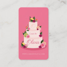 Aquarel Citus Floral 3 Tier Cake Bakkerij