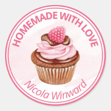 Aquarel Cupcake Thuisbedrijf