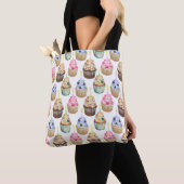 Aquarel cupcakes tote bag (Dichtbij)
