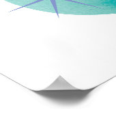 Aquarel D Poster (Hoek)